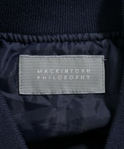 MACKINTOSH PHILOSOPHY（マッキントッシュフィロソフィー）ミリタリーブルゾン 紺 サイズ:2(M位) レディース/2200714831015