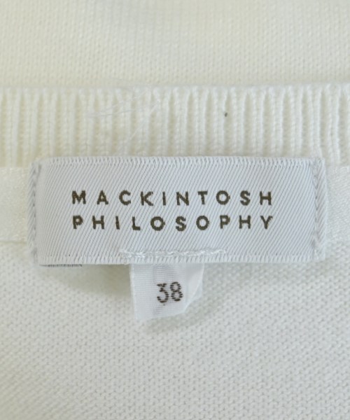 MACKINTOSH PHILOSOPHY（マッキントッシュフィロソフィー）ニット・セーター 白 サイズ:38(M位) レディース/2200718250089