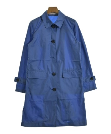 MACKINTOSH ステンカラーコート 青　38 MACKINTOSH PHILOSOPHY（マッキントッシュフィロソフィー）ステン