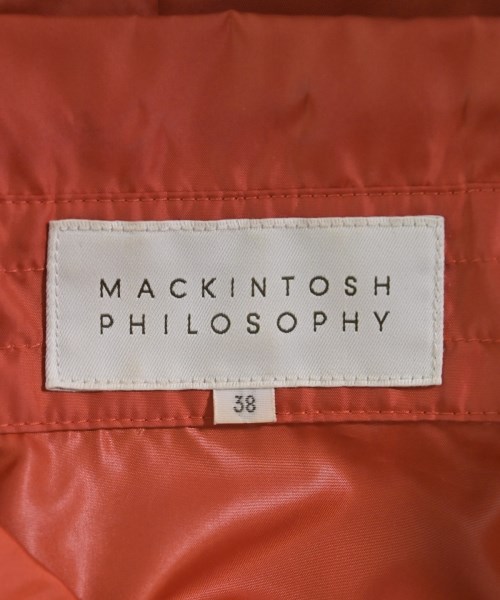 MACKINTOSH PHILOSOPHY（マッキントッシュフィロソフィー）ステンカラーコート オレンジ サイズ:38(M位) レディース/2200718537098