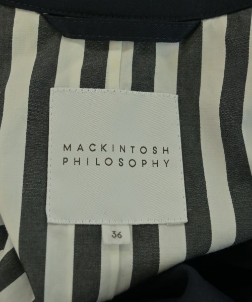 MACKINTOSH PHILOSOPHY（マッキントッシュフィロソフィー）トレンチコート 紺 サイズ:36(S位) レディース/2200714918044