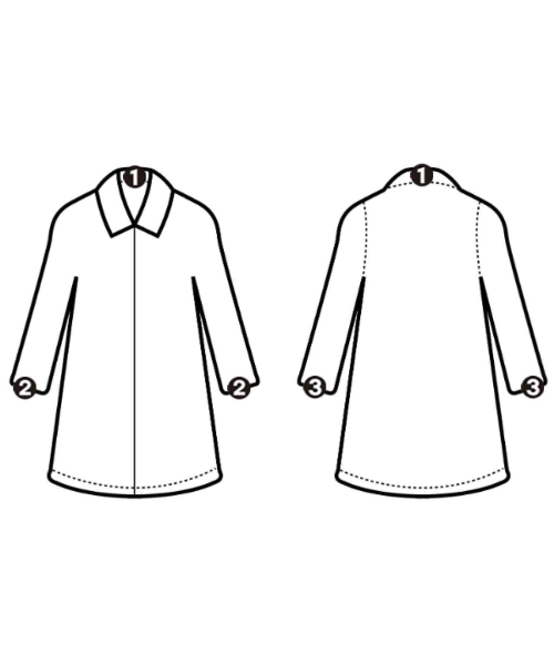 MACKINTOSH PHILOSOPHY（マッキントッシュフィロソフィー）ステンカラーコート カーキ サイズ:38(M位) メンズ/2200645587029