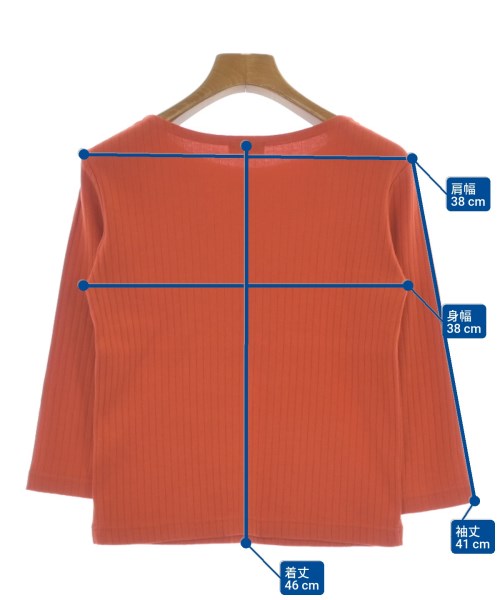 MACKINTOSH PHILOSOPHY（マッキントッシュフィロソフィー）Tシャツ・カットソー オレンジ サイズ:38(M位) レディース/2200635431165