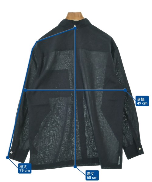 MACKINTOSH PHILOSOPHY（マッキントッシュフィロソフィー）カジュアルシャツ 紺 サイズ:2(M位) レディース/2200636718036