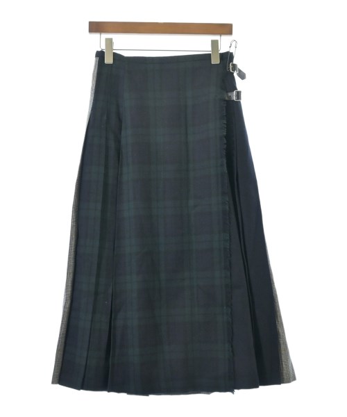 MACKINTOSH PHILOSOPHY(マッキントッシュフィロソフィー)ロング・マキシ丈スカート 紺 サイズ:38(M位)/2200637120012