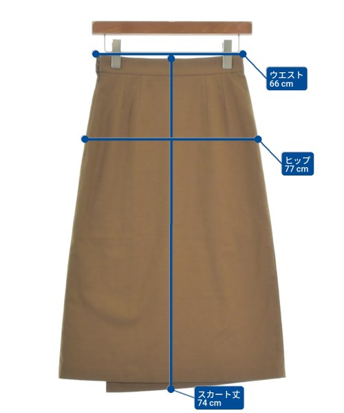 MACKINTOSH PHILOSOPHY（マッキントッシュフィロソフィー）ひざ丈スカート ベージュ サイズ:36(S位) レディース/2200648982012