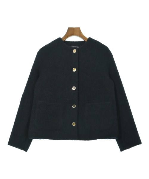 MACKINTOSH PHILOSOPHY(マッキントッシュフィロソフィー)ノーカラージャケット 紺 サイズ:38(M位)/2200641632020