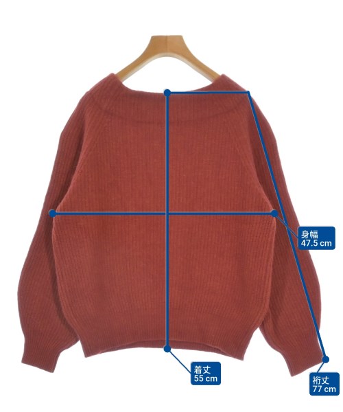 MACKINTOSH PHILOSOPHY（マッキントッシュフィロソフィー）ニット・セーター オレンジ サイズ:38(M位) レディース/2200645400052