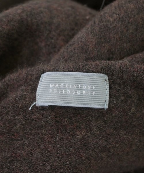 MACKINTOSH PHILOSOPHY（マッキントッシュフィロソフィー）ニット・セーター 茶 サイズ:F レディース/2200652076028
