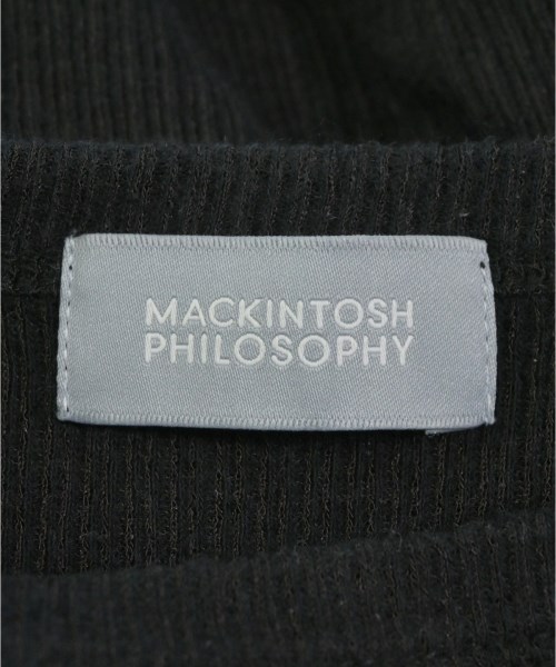 MACKINTOSH PHILOSOPHY（マッキントッシュフィロソフィー）Tシャツ・カットソー 黒 サイズ:2(S位) レディース/2200652721072