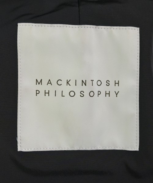 MACKINTOSH PHILOSOPHY（マッキントッシュフィロソフィー）ステンカラーコート 黒 サイズ:36(S位) レディース/2200647423073