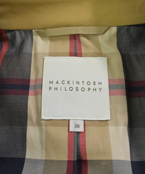 MACKINTOSH PHILOSOPHY（マッキントッシュフィロソフィー）チェスターコート カーキ サイズ:38(M位) レディース/2200654557013