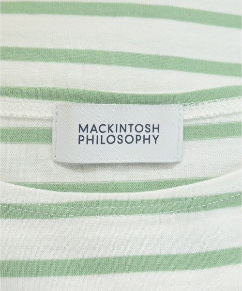 MACKINTOSH PHILOSOPHY（マッキントッシュフィロソフィー）Tシャツ・カットソー 白 サイズ:36(S位) レディース/2200699797023