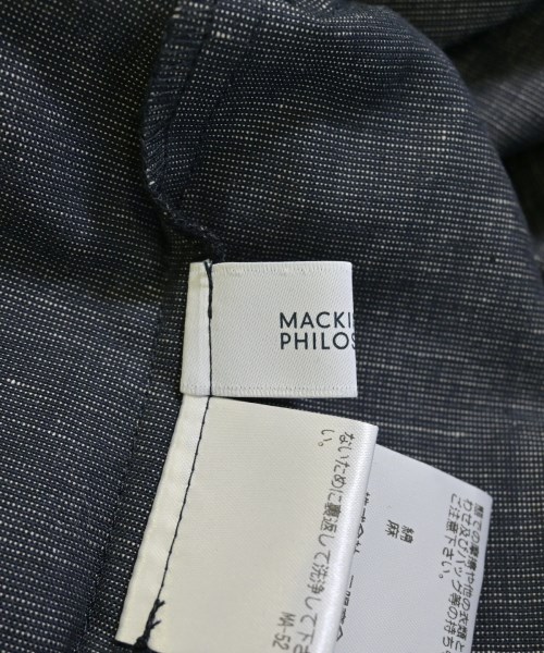 MACKINTOSH PHILOSOPHY（マッキントッシュフィロソフィー）ブラウス 紺 サイズ:34(XS位) レディース/2200704086067