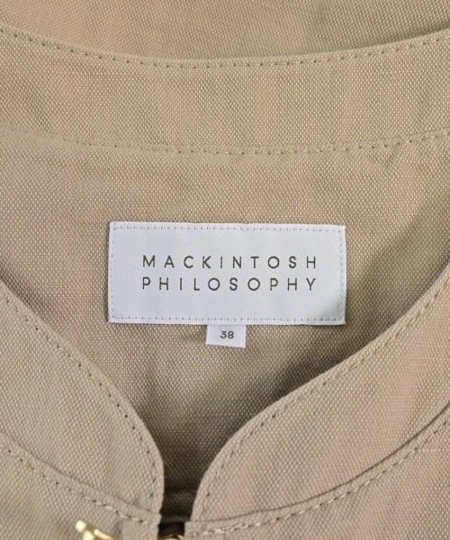MACKINTOSH PHILOSOPHY（マッキントッシュフィロソフィー）ブルゾン ベージュ サイズ:38(M位) レディース/2200701842062