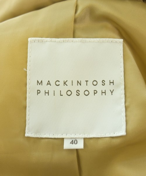 MACKINTOSH PHILOSOPHY（マッキントッシュフィロソフィー）ダウンコート ベージュ サイズ:40(L位) レディース/2200699639033