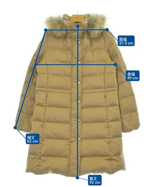 MACKINTOSH PHILOSOPHY（マッキントッシュフィロソフィー）ダウンコート ベージュ サイズ:40(L位) レディース/2200699639033