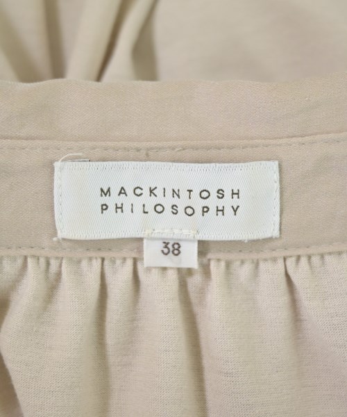 MACKINTOSH PHILOSOPHY（マッキントッシュフィロソフィー）ブラウス ベージュ サイズ:38(M位) レディース/2200705069038