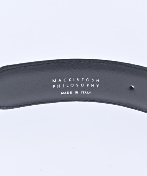 MACKINTOSH PHILOSOPHY（マッキントッシュフィロソフィー）ベルト 紺 サイズ:34 メンズ/2200704715646