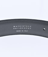 MACKINTOSH PHILOSOPHY（マッキントッシュフィロソフィー）ベルト 黒 サイズ:32 メンズ/2200704715967