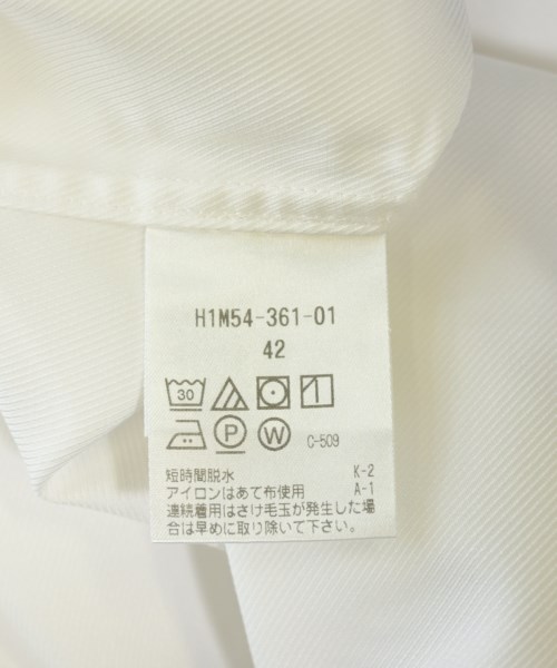 MACKINTOSH PHILOSOPHY（マッキントッシュフィロソフィー）カジュアルシャツ 白 サイズ:42(L位) メンズ/2200707065038