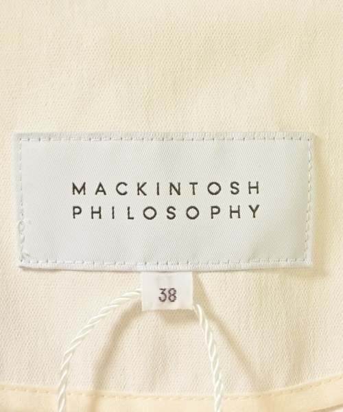 MACKINTOSH PHILOSOPHY（マッキントッシュフィロソフィー）カジュアルジャケット 白 サイズ:38(M位) レディース/2200702820021