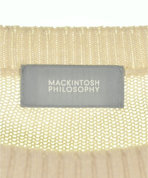 MACKINTOSH PHILOSOPHY（マッキントッシュフィロソフィー）ニット・セーター ベージュ サイズ:F レディース/2200706567045