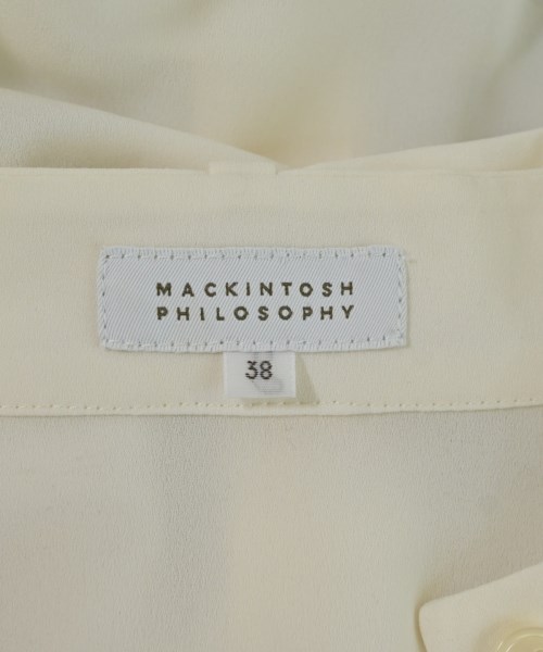 MACKINTOSH PHILOSOPHY（マッキントッシュフィロソフィー）カジュアルシャツ 白 サイズ:38(M位) レディース/2200707483085