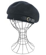MACKINTOSH PHILOSOPHY（マッキントッシュフィロソフィー）ハンチング・ベレー帽 黒 サイズ:57.5cm レディース/2200659390301
