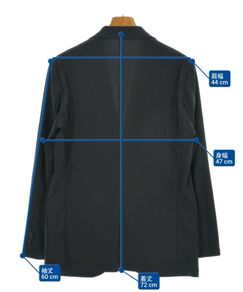 MACKINTOSH PHILOSOPHY（マッキントッシュフィロソフィー）カジュアルジャケット 黒 サイズ:38(M位) メンズ/2200663238033