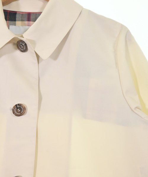 MACKINTOSH PHILOSOPHY（マッキントッシュフィロソフィー）ステンカラーコート 白 サイズ:36(S位) レディース/2200663270019