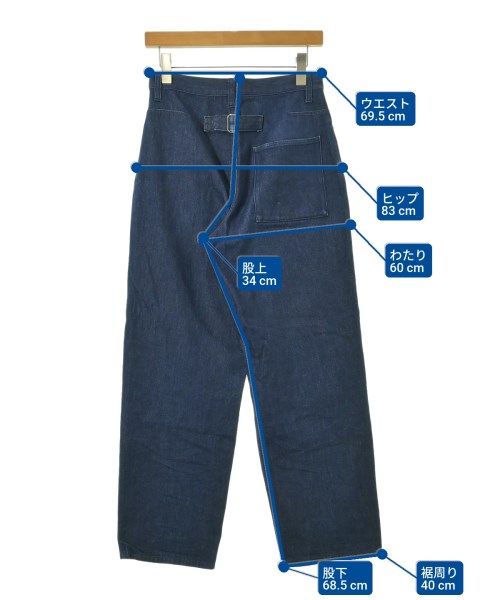 MACKINTOSH PHILOSOPHY（マッキントッシュフィロソフィー）デニムパンツ 紺 サイズ:1(S位) レディース/2200663768011