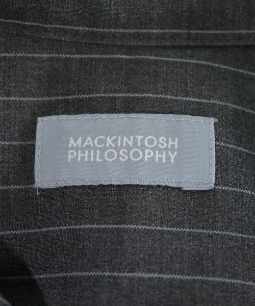 MACKINTOSH PHILOSOPHY（マッキントッシュフィロソフィー）カジュアルシャツ グレー サイズ:6(XL位) メンズ/2200663768059