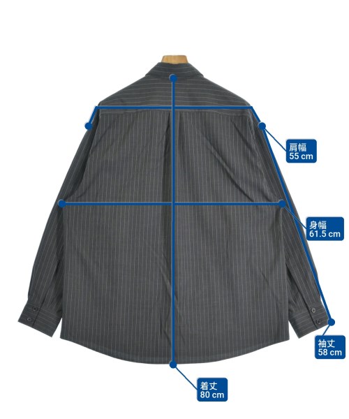 MACKINTOSH PHILOSOPHY（マッキントッシュフィロソフィー）カジュアルシャツ グレー サイズ:6(XL位) メンズ/2200663768059