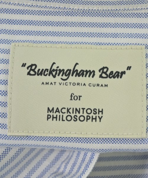 MACKINTOSH PHILOSOPHY（マッキントッシュフィロソフィー）カジュアルシャツ 青 サイズ:38(M位) レディース/2200663588077