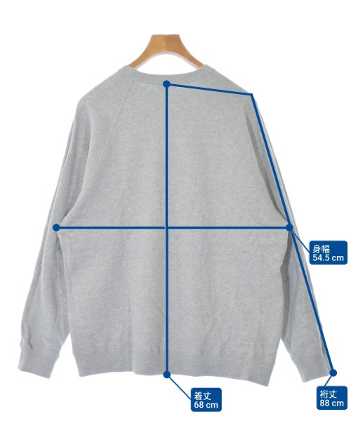 MACKINTOSH PHILOSOPHY（マッキントッシュフィロソフィー）スウェット グレー サイズ:6(XL位) メンズ/2200663245130