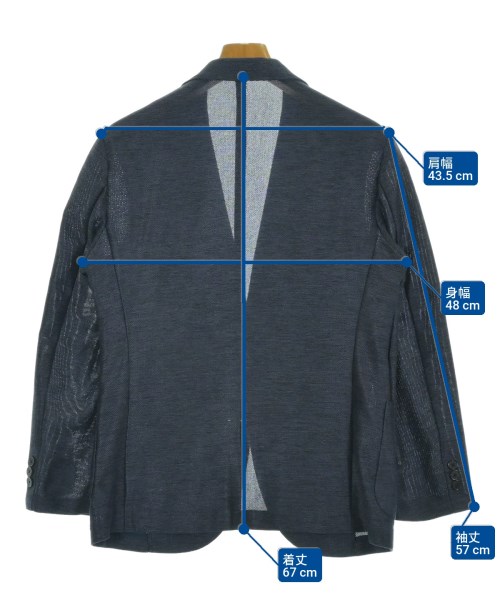 MACKINTOSH PHILOSOPHY（マッキントッシュフィロソフィー）ジャケット 紺 サイズ:38(M位) メンズ/2200664471033