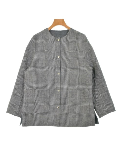 MACKINTOSH PHILOSOPHY（マッキントッシュフィロソフィー）ノーカラージャケット グレー サイズ:36(S位) レディース/2200668244015