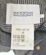 MACKINTOSH PHILOSOPHY（マッキントッシュフィロソフィー）ノーカラージャケット グレー サイズ:36(S位) レディース/2200668244015