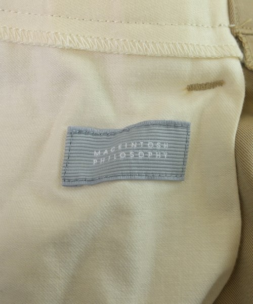 MACKINTOSH PHILOSOPHY（マッキントッシュフィロソフィー）スラックス ベージュ サイズ:6(M位) メンズ/2200668410021