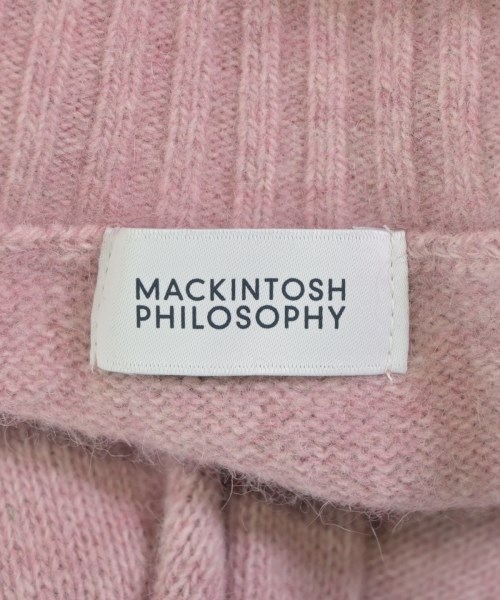 MACKINTOSH PHILOSOPHY（マッキントッシュフィロソフィー）ニット・セーター ピンク サイズ:38(M位) レディース/2200669540031