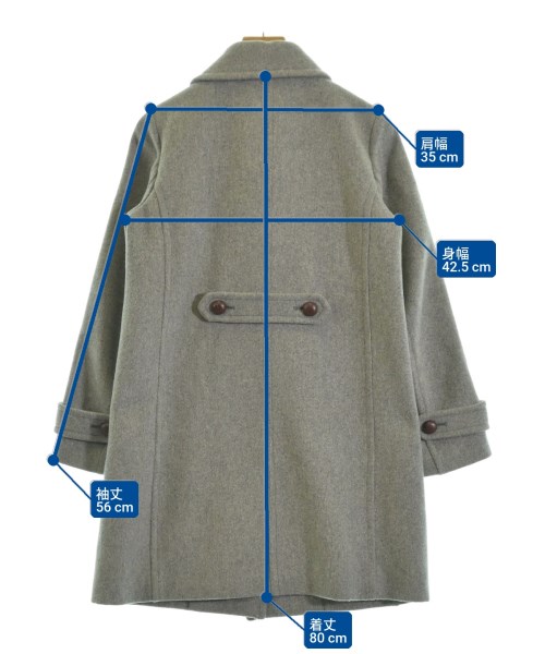 MACKINTOSH PHILOSOPHY（マッキントッシュフィロソフィー）ステンカラーコート グレー サイズ:36(S位) レディース/2200668829038