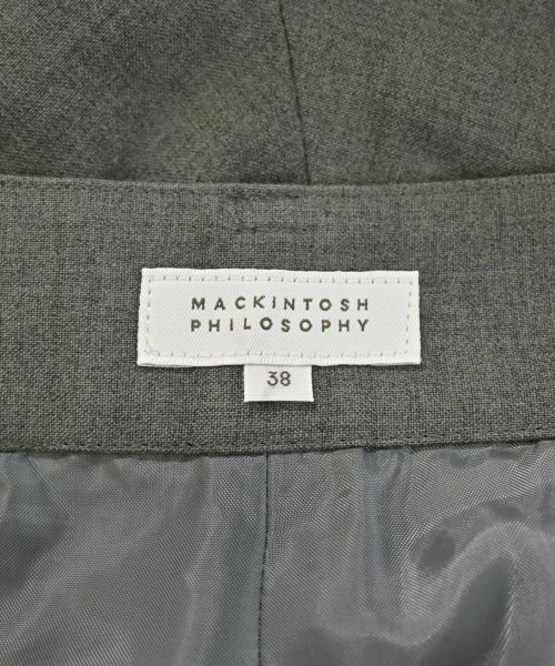 MACKINTOSH PHILOSOPHY（マッキントッシュフィロソフィー）スラックス グレー サイズ:38(M位) レディース/2200666147028