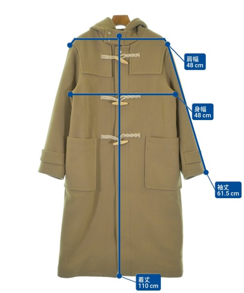 MACKINTOSH PHILOSOPHY（マッキントッシュフィロソフィー）ダッフルコート ベージュ サイズ:2(M位) レディース/2200668454018