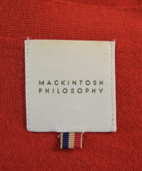 MACKINTOSH PHILOSOPHY（マッキントッシュフィロソフィー）カーディガン 赤 サイズ:38(M位) メンズ/2200667838048
