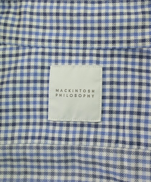 MACKINTOSH PHILOSOPHY（マッキントッシュフィロソフィー）カジュアルシャツ 青 サイズ:40(L位) メンズ/2200727560087