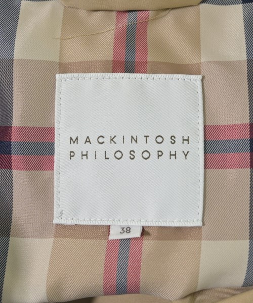 MACKINTOSH PHILOSOPHY（マッキントッシュフィロソフィー）ピーコート ベージュ サイズ:38(M位) レディース/2200728943063