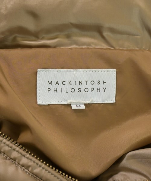 MACKINTOSH PHILOSOPHY（マッキントッシュフィロソフィー）ダウンコート ベージュ サイズ:36(S位) レディース/2200727388018