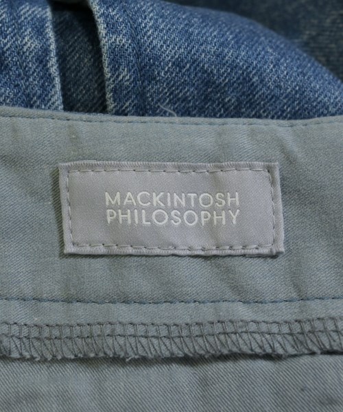 MACKINTOSH PHILOSOPHY（マッキントッシュフィロソフィー）デニムパンツ 青 サイズ:2(M位) レディース/2200731178018