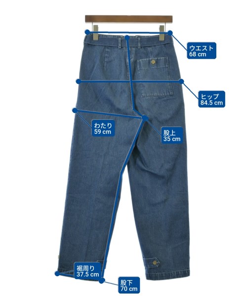 MACKINTOSH PHILOSOPHY（マッキントッシュフィロソフィー）デニムパンツ 青 サイズ:2(M位) レディース/2200731178018